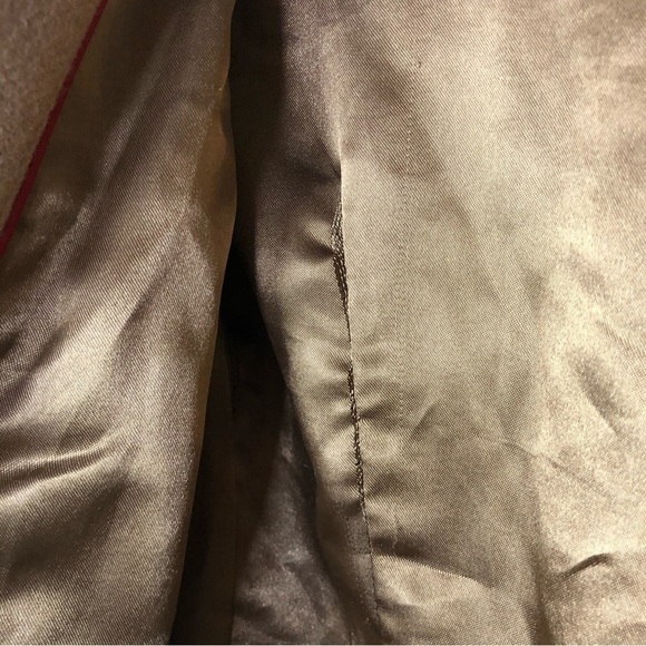 Kristen Black Petite Camel Brown Wool Peacoat 8P - Picture 6 of 6